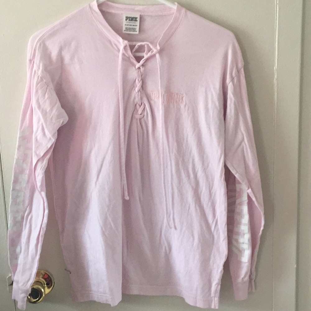 Lace up long sleeve from Victoria’s Secret
